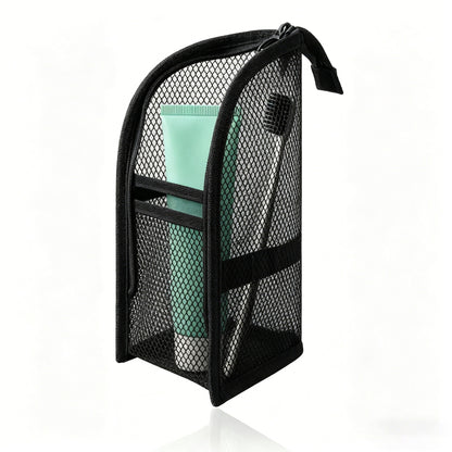 Mesh Zipper Toiletry Storage Pouch