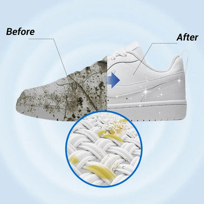 White Shoe Cleaning Cream for Sneakers and Shoes
