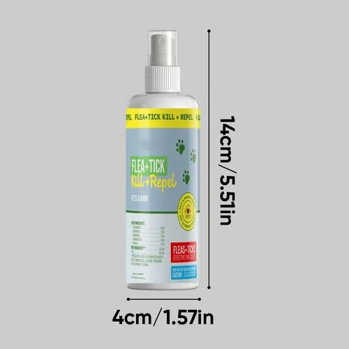 Pet Flea & Tick Repellent Spray