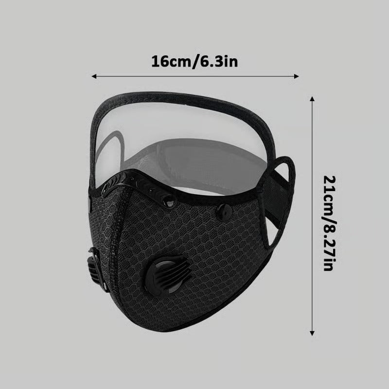 Reusable Carbon Filter Dust Mask – Built for Active Lifestyles