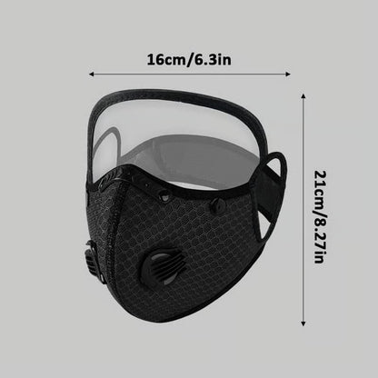 Reusable Carbon Filter Dust Mask – Built for Active Lifestyles
