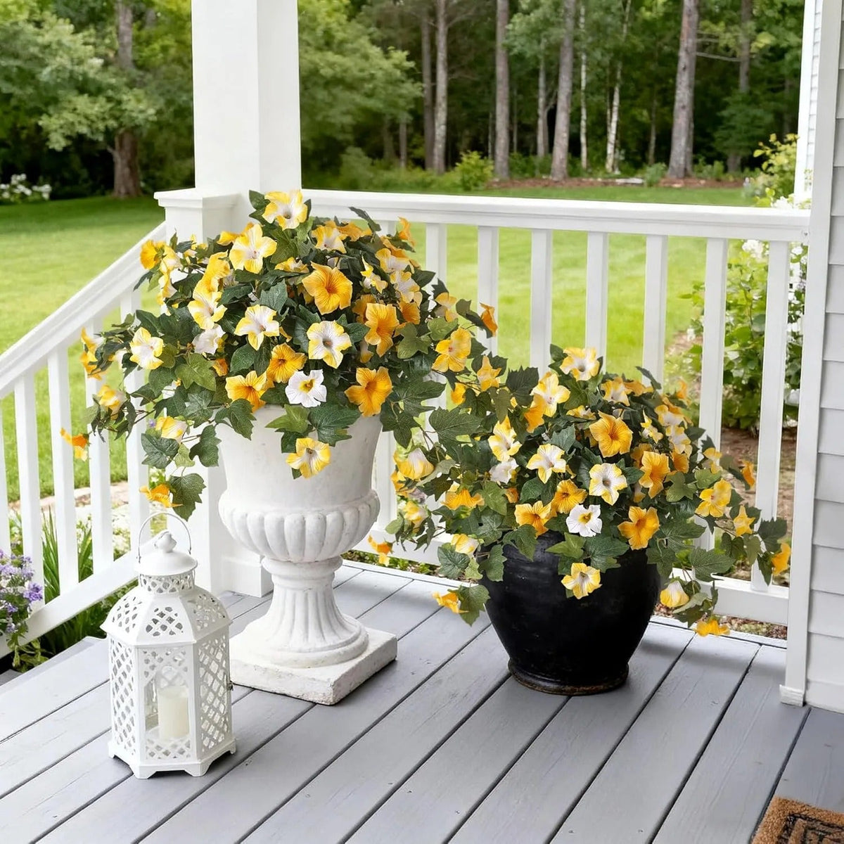 Last Day 60% OFF🔥 Fade-Proof, UV-Resistant Artificial Petunias – Vibrant, Colorfast Outdoor Flowers for Patio & Garden