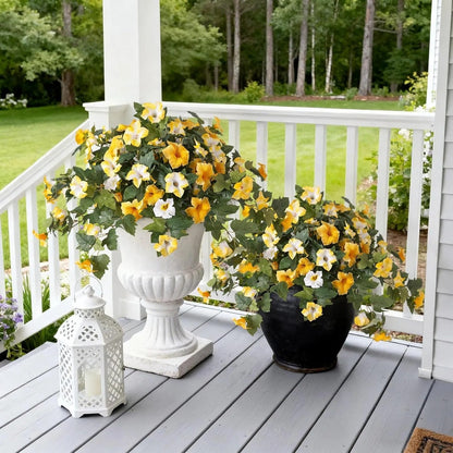 Last Day 60% OFF🔥 Fade-Proof, UV-Resistant Artificial Petunias – Vibrant, Colorfast Outdoor Flowers for Patio & Garden