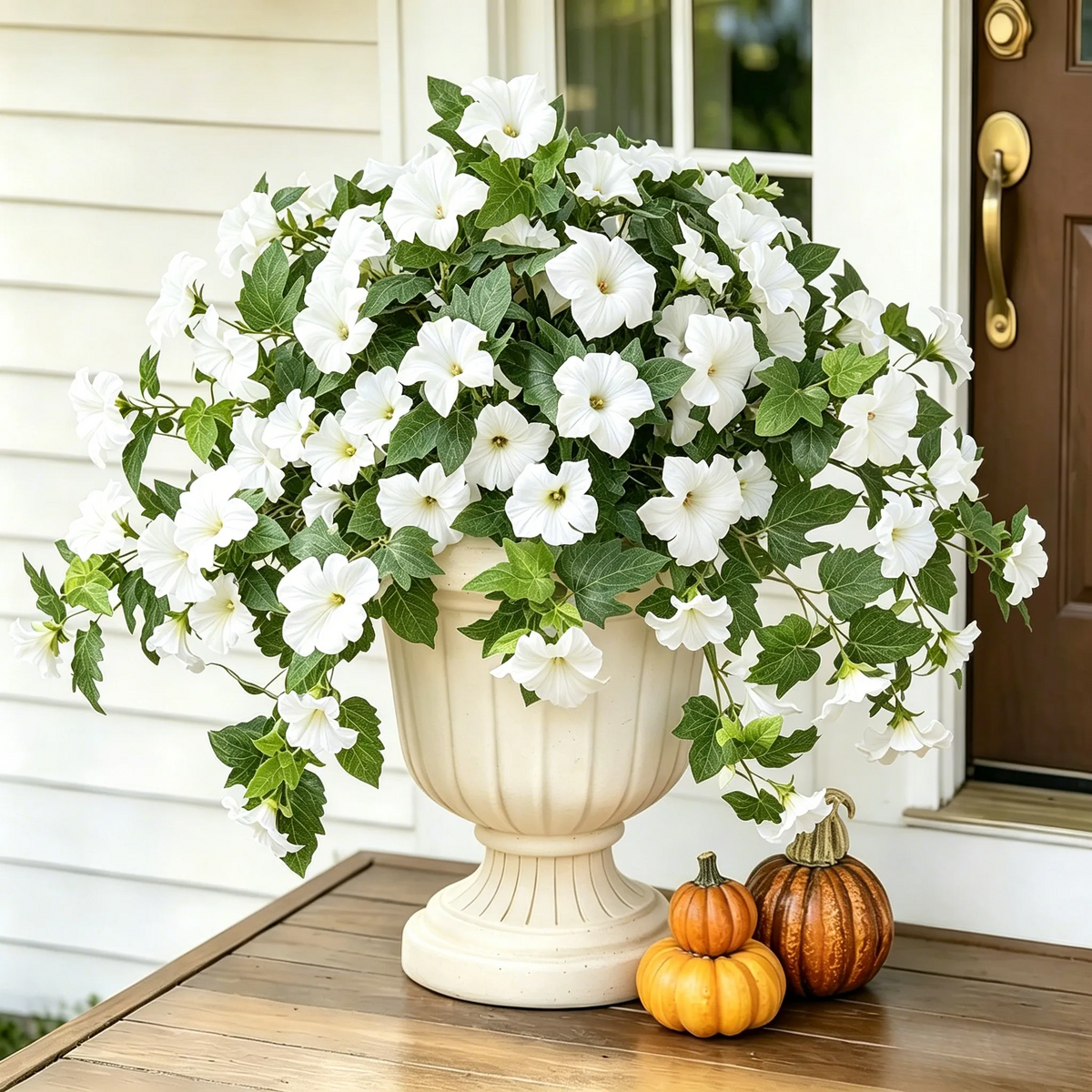 Last Day 60% OFF🔥 Fade-Proof, UV-Resistant Artificial Petunias – Vibrant, Colorfast Outdoor Flowers for Patio & Garden