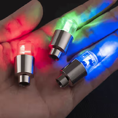 Waterproof LED Tire Valve Cap Light