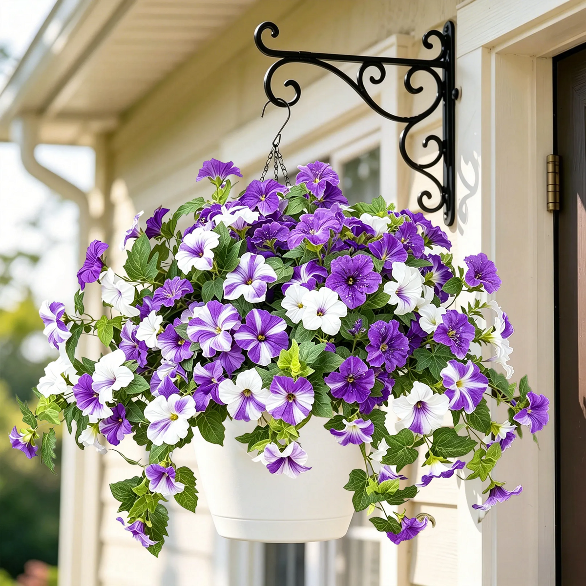 Last Day 60% OFF🔥 Fade-Proof, UV-Resistant Artificial Petunias – Vibrant, Colorfast Outdoor Flowers for Patio & Garden
