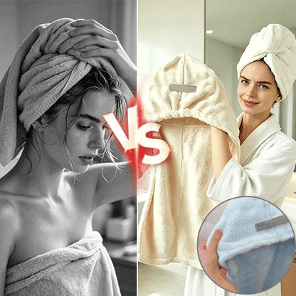 Ultra Absorbent Fast-Drying Hair Turban