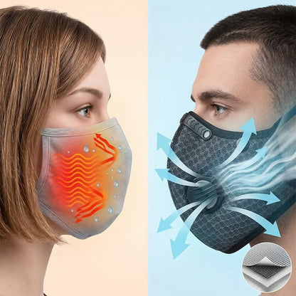 Reusable Carbon Filter Dust Mask – Built for Active Lifestyles
