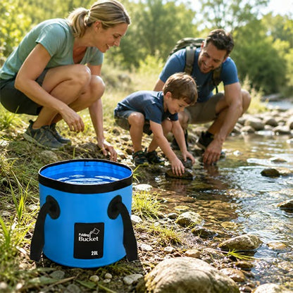 Portable Folding Water Storage Bucket