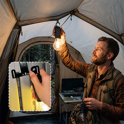 Solar USB Rechargeable LED Camping Lantern