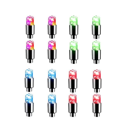 Waterproof LED Tire Valve Cap Light