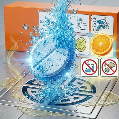 Powerful Pipe Declogging & Cleaning Tablets