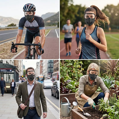 Reusable Carbon Filter Dust Mask – Built for Active Lifestyles