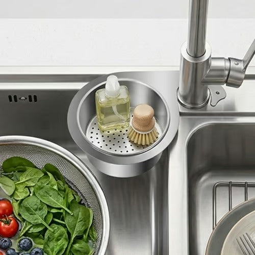 Multifunctional Stainless Steel Swan Sink Strainer Basket