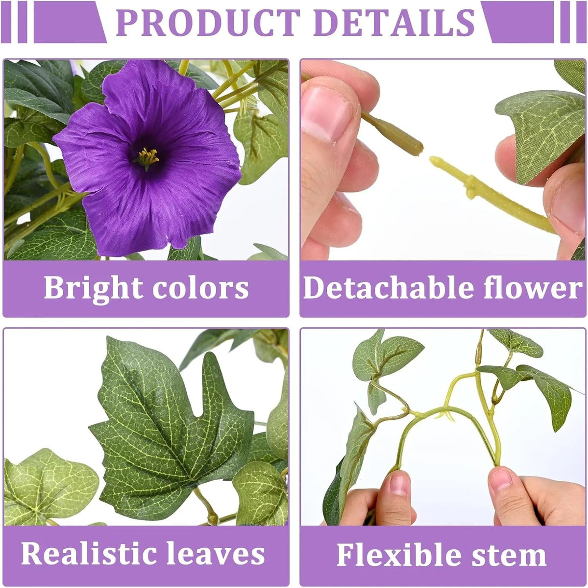 Last Day 60% OFF🔥 Fade-Proof, UV-Resistant Artificial Petunias – Vibrant, Colorfast Outdoor Flowers for Patio & Garden