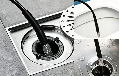 High Pressure Drain Cleaning Hose Kit