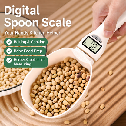 🔥Smart Measuring Spoon 🥄⚖️ Precision Cooking Made Easy! 🎂☕