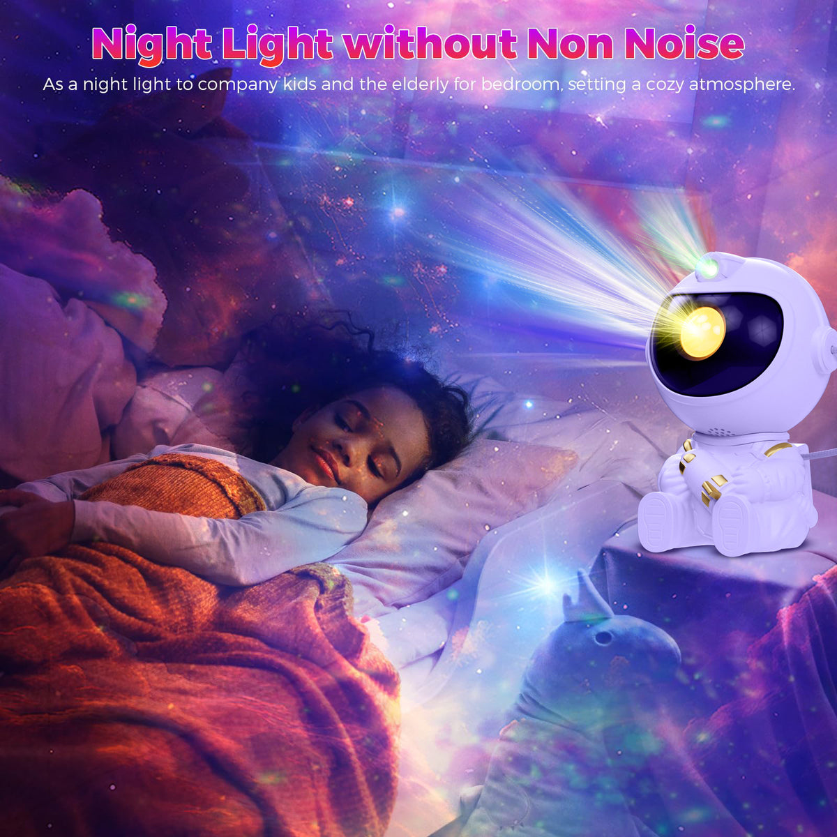 Astronaut Galaxy Star Projector