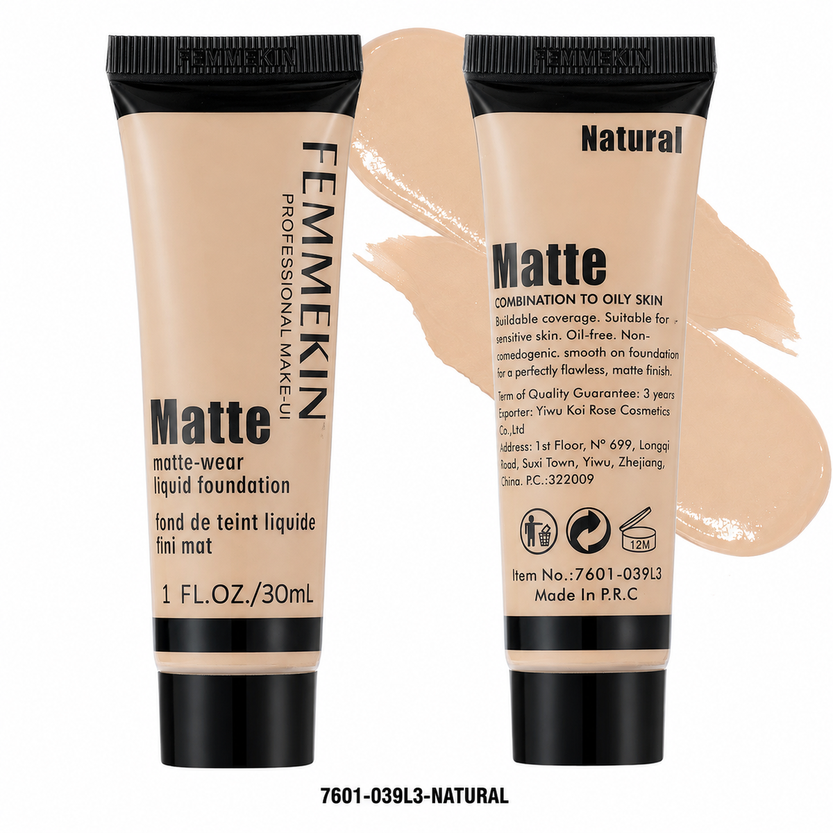 Femmekin Flawless Matte Liquid Foundation