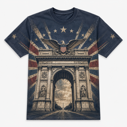 American Victory Arch Graphic T-Shirt