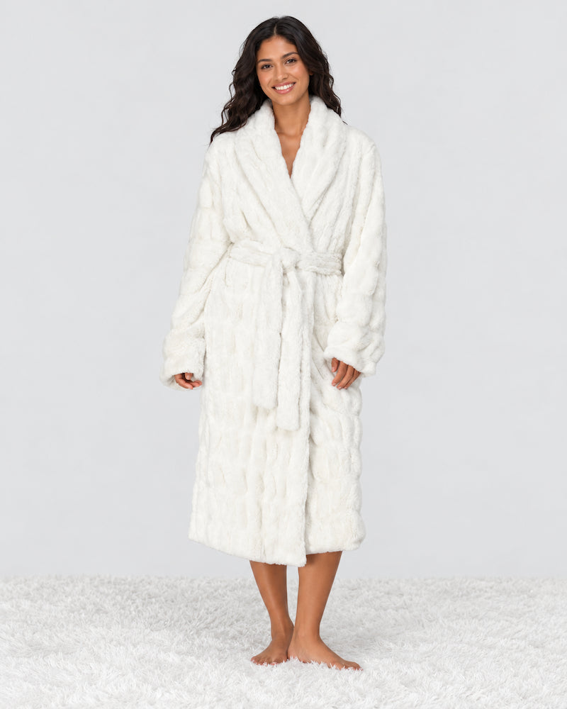 Plush Cloud-Like Ultra Cozy Fluffy Robe