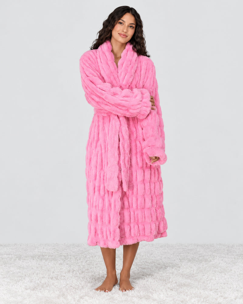 Plush Cloud-Like Ultra Cozy Fluffy Robe