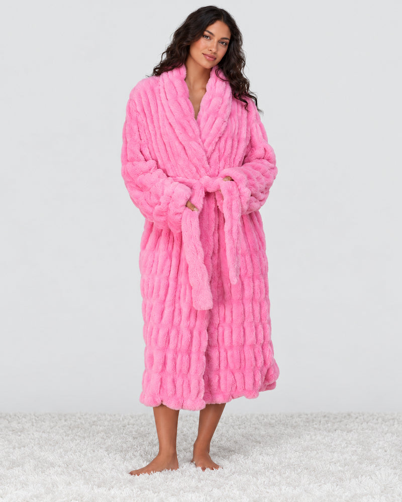 Plush Cloud-Like Ultra Cozy Fluffy Robe