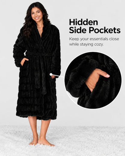 Plush Cloud-Like Ultra Cozy Fluffy Robe