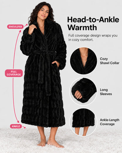Plush Cloud-Like Ultra Cozy Fluffy Robe