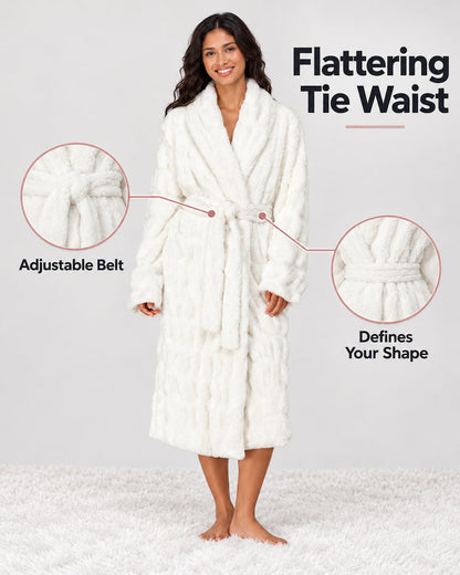 Plush Cloud-Like Ultra Cozy Fluffy Robe