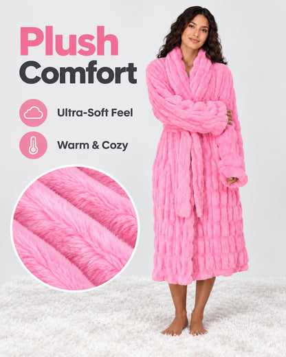 Plush Cloud-Like Ultra Cozy Fluffy Robe