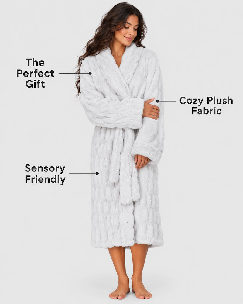Plush Cloud-Like Ultra Cozy Fluffy Robe