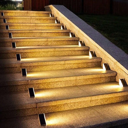🎅Early Bird Christmas Sale - Solar Powered Stair Lights✨