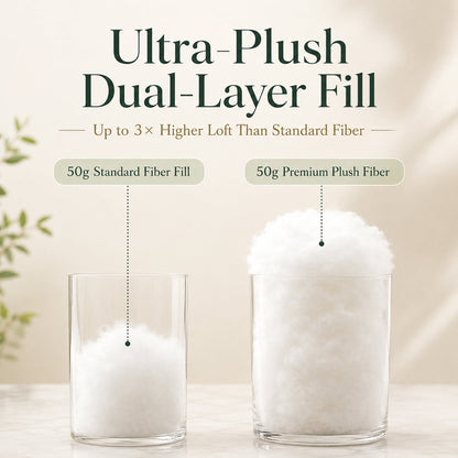 Cooling Puff Grid Pillow – Ultra Soft Ice-Silk Sleeping Pillow