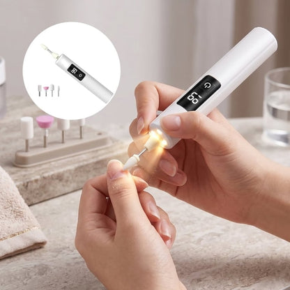 Electric Nail Grinder with LED Light