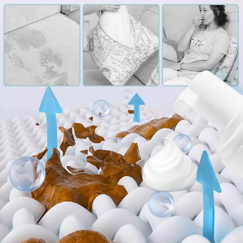 🏆 Last Day Special Price £9.99 ! 🔥Buy 2 Get 1 Free🎁Powerful Foam Cleaner for Fabric