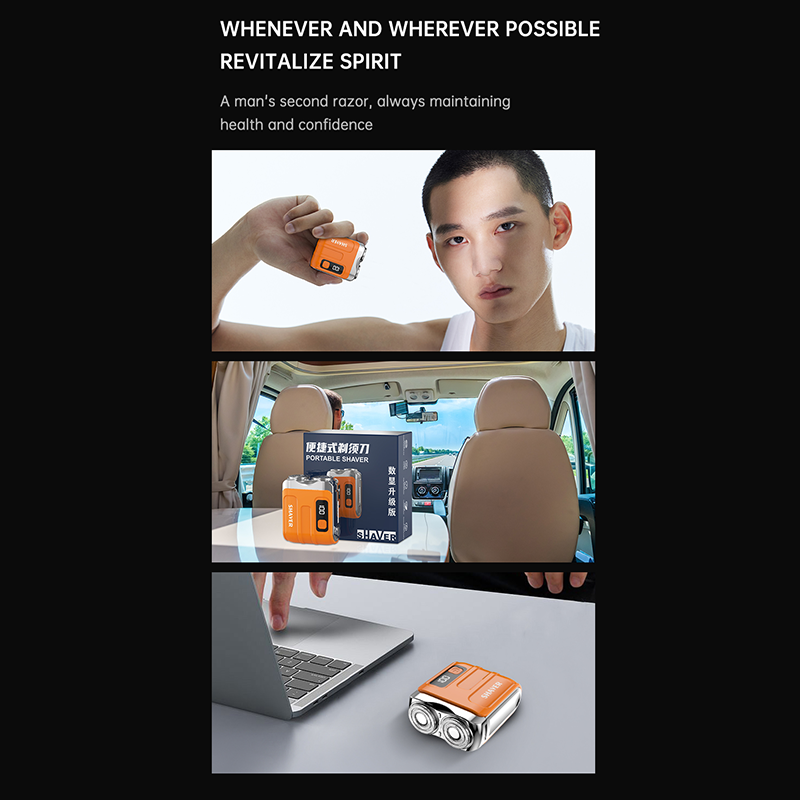 Portable Mini Rechargeable Electric Shaver