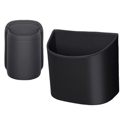 ⏳LIMITED-TIME OFFER! ⏰Organize Your Car Instantly! No-Slip Clip-On Leather Cup Holder