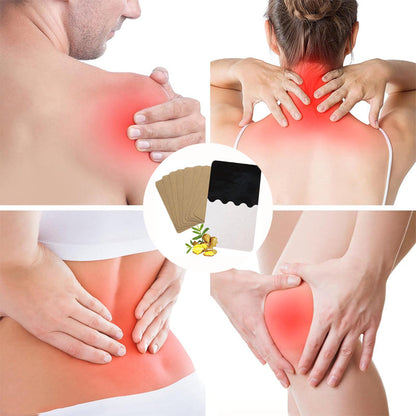⏳Time-Limited Special⏰ Ginger Pain Relief Patches – Natural Heat Therapy for Aches & Stiffness | Stick It Where It Hurts! 💆‍♀️