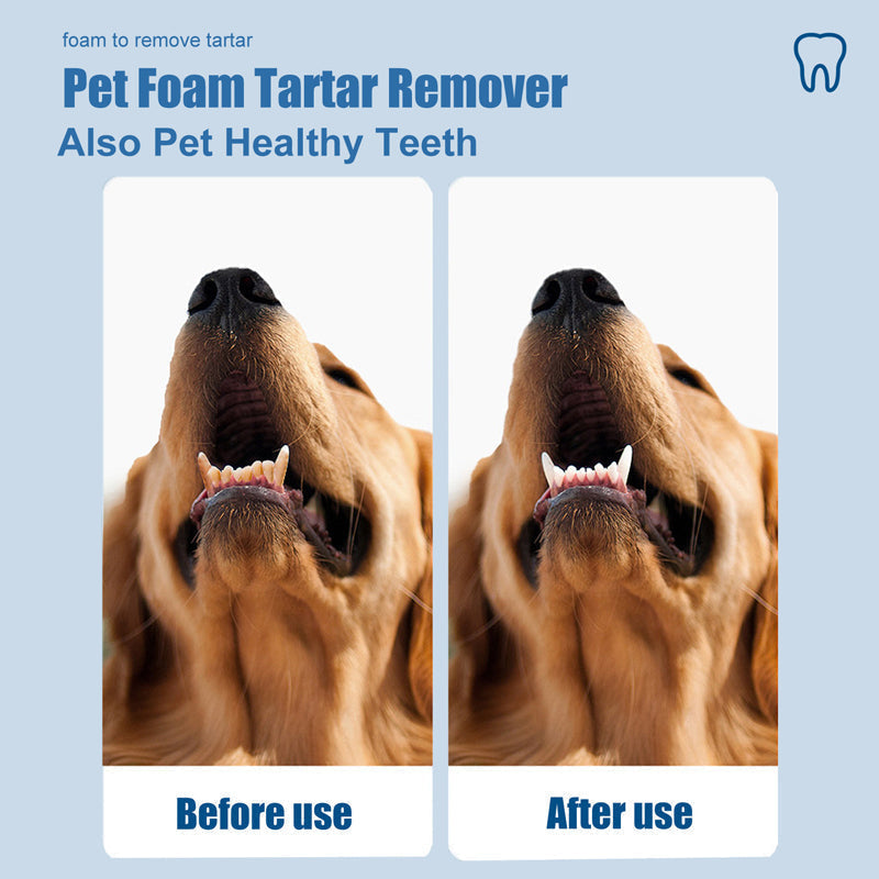 ✨Pet Oral Care Foaming Tartar Remover