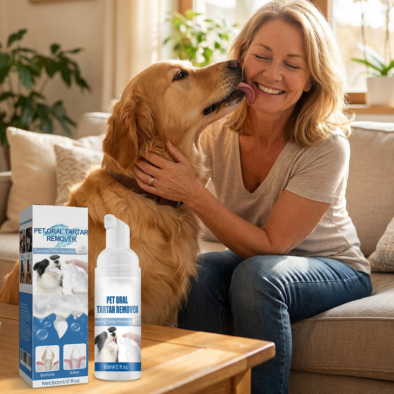 ✨Pet Oral Care Foaming Tartar Remover