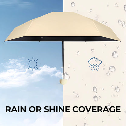 Portable Capsule Umbrella with Dual Purpose Design