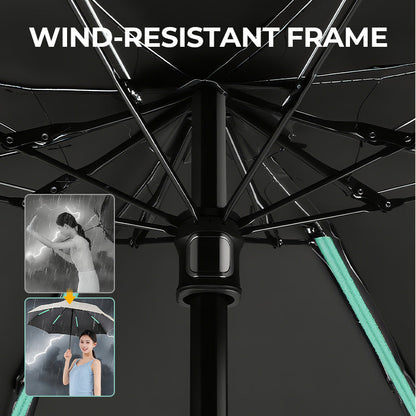Portable Capsule Umbrella with Dual Purpose Design