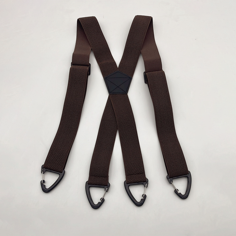 Men's X-Back Suspenders with Heavy-Duty Hook Clips – Wide, Adjustable & Durable for Work & Casual