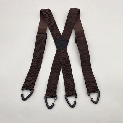 Men's X-Back Suspenders with Heavy-Duty Hook Clips – Wide, Adjustable & Durable for Work & Casual