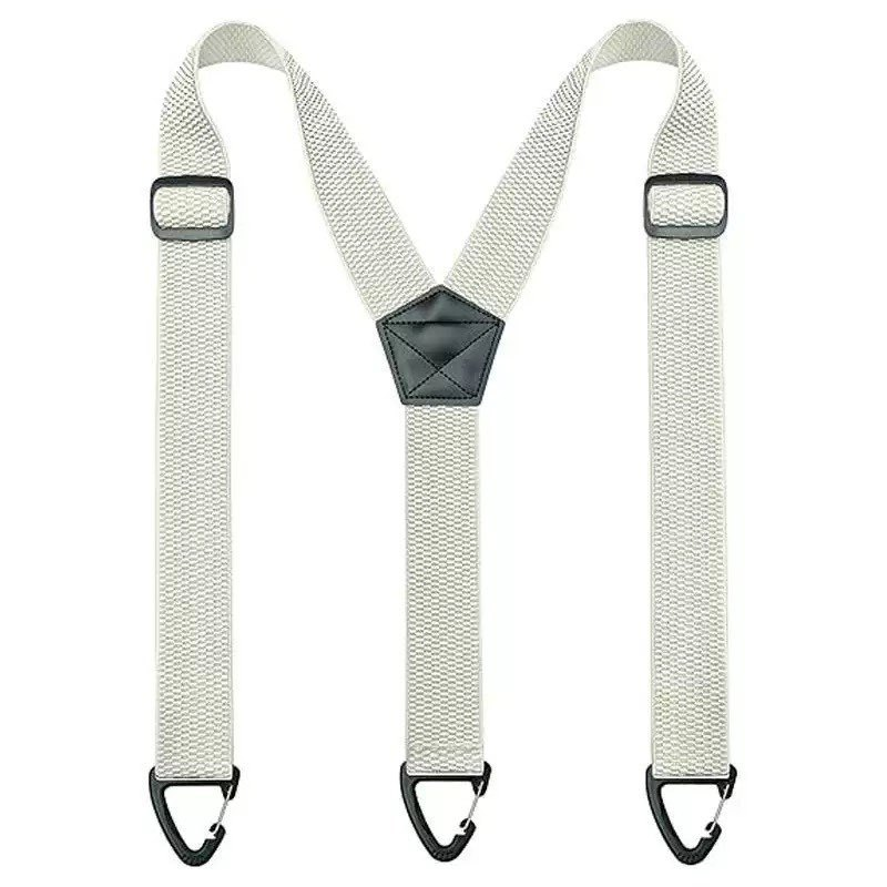 Men's X-Back Suspenders with Heavy-Duty Hook Clips – Wide, Adjustable & Durable for Work & Casual