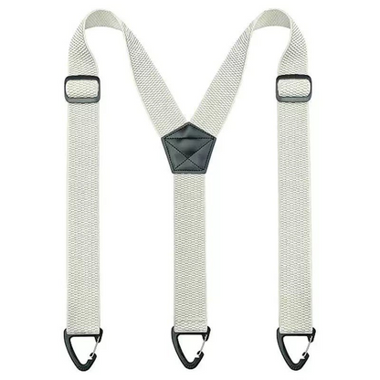 Men's X-Back Suspenders with Heavy-Duty Hook Clips – Wide, Adjustable & Durable for Work & Casual