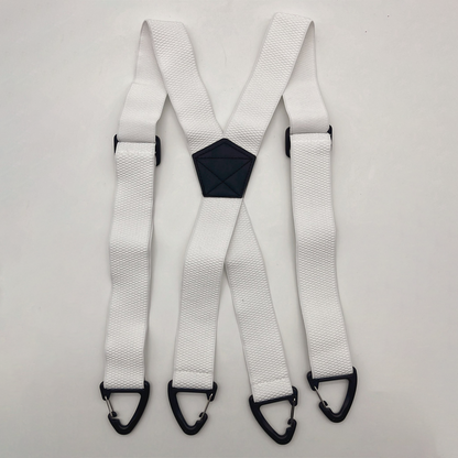 Men's X-Back Suspenders with Heavy-Duty Hook Clips – Wide, Adjustable & Durable for Work & Casual