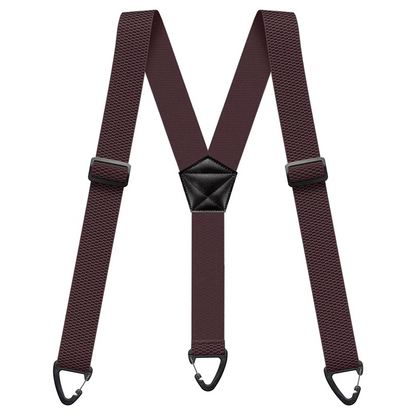 Men's X-Back Suspenders with Heavy-Duty Hook Clips – Wide, Adjustable & Durable for Work & Casual
