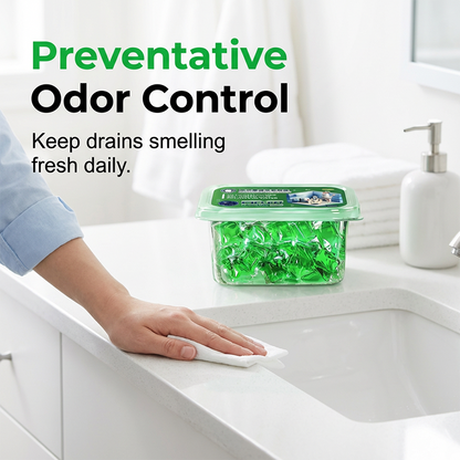 Drain Deodorizer Pods – Bio-Enzyme Odor Eliminator